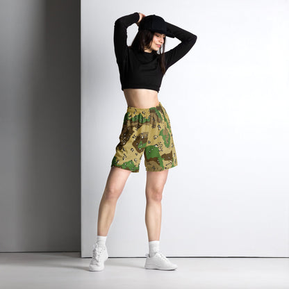 Turkmenistan Chocolate Chip CAMO Unisex mesh shorts - Mesh Shorts