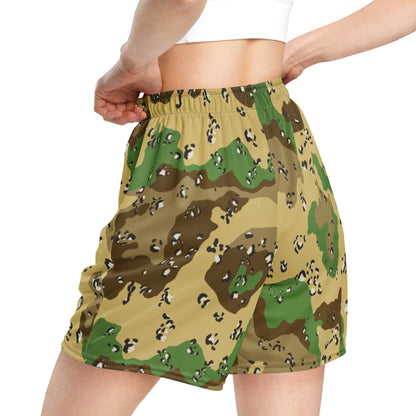 Turkmenistan Chocolate Chip CAMO Unisex mesh shorts - Mesh Shorts