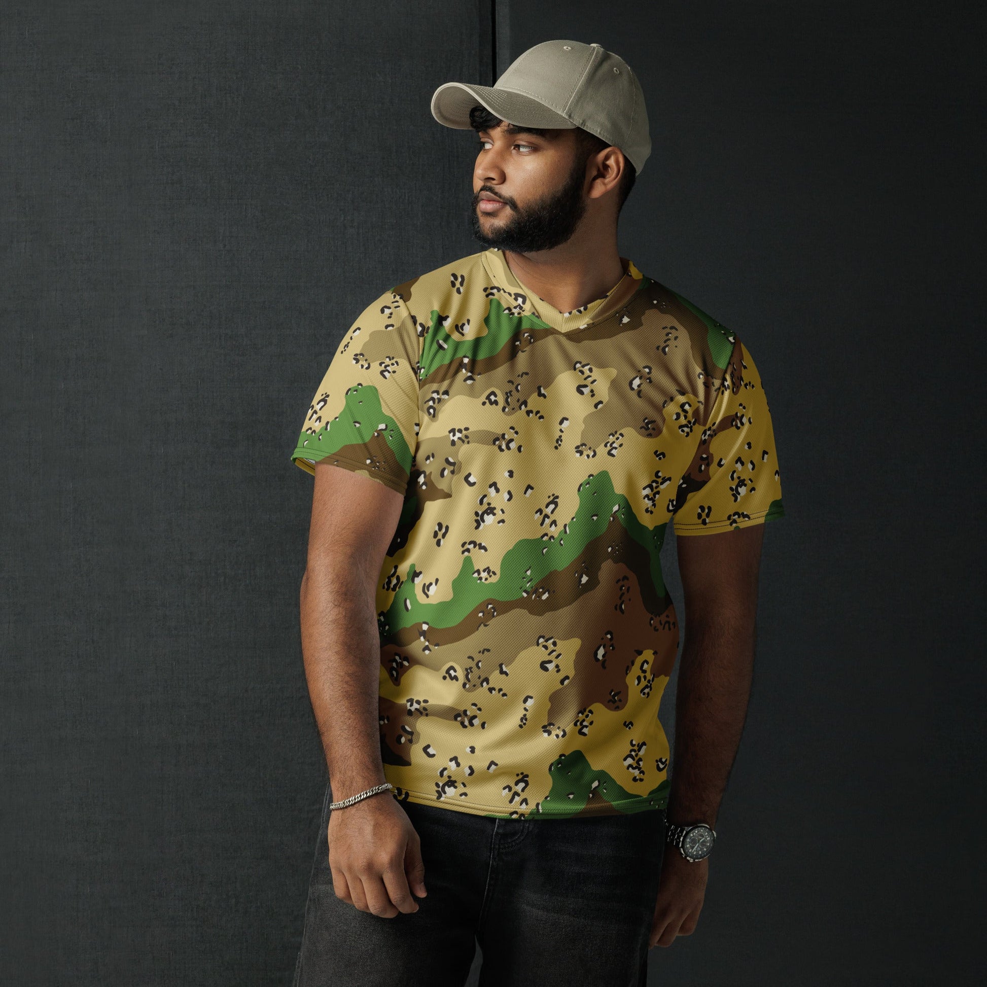 Turkmenistan Chocolate Chip CAMO unisex sports jersey - Sports Jerseys