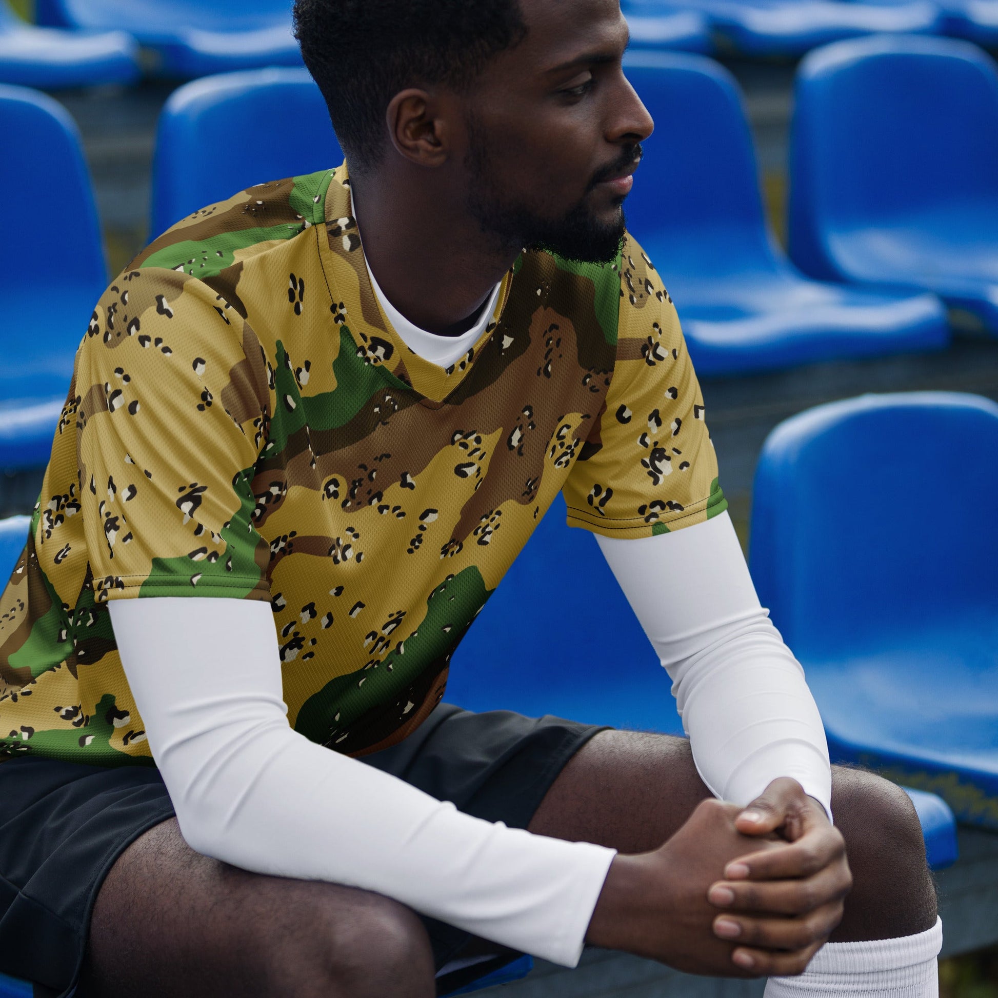 Turkmenistan Chocolate Chip CAMO unisex sports jersey - Sports Jerseys