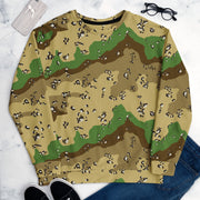 Chocolate Chip Turkmenistan Desert CAMO Unisex Sweatshirt