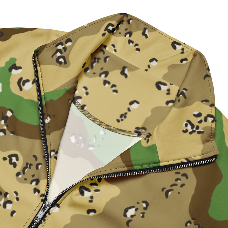 Chocolate Chip Turkmenistan Desert CAMO Unisex Track Jacket