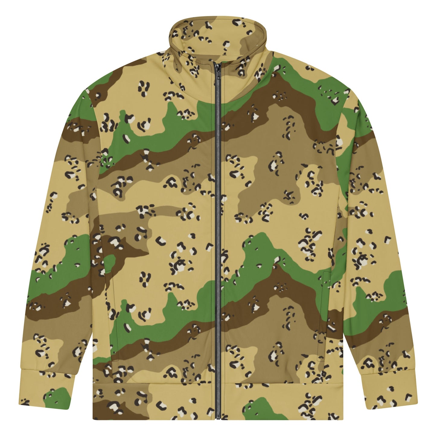 Turkmenistan Chocolate Chip CAMO Unisex track jacket - Track Jackets