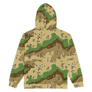 Chocolate Chip Turkmenistan Desert CAMO Unisex Zip Hoodie