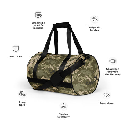 Ukrainian MM14 Arid Desert CAMO gym bag - Gym Bag