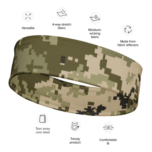 Ukrainian MM14 Arid Desert CAMO Headband - M