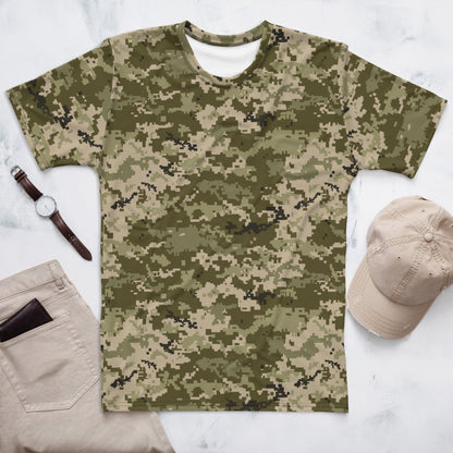 Ukrainian MM14 Arid Desert CAMO Men’s T-shirt - XS - Mens T-Shirt