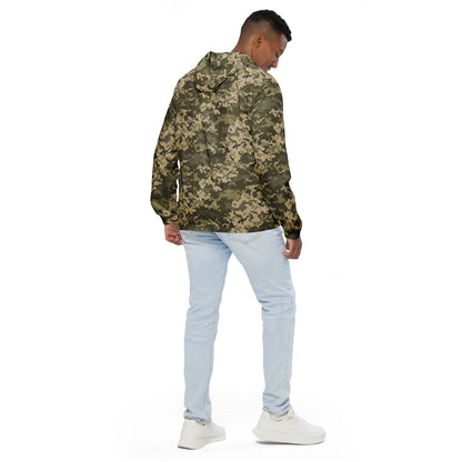 Ukrainian MM14 Arid Desert CAMO Men’s windbreaker - Mens Windbreaker