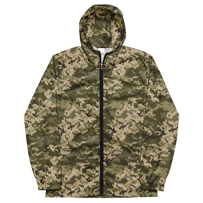 Ukrainian MM14 Arid Desert CAMO Men’s windbreaker - Mens Windbreaker