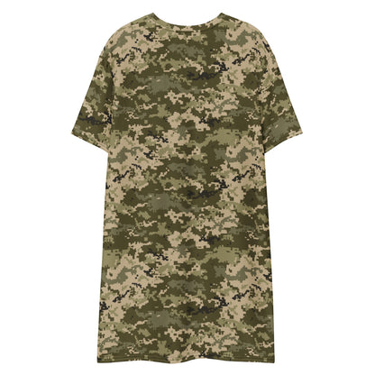 Ukrainian MM14 Arid Desert CAMO T-shirt dress - Womens T-Shirt Dress