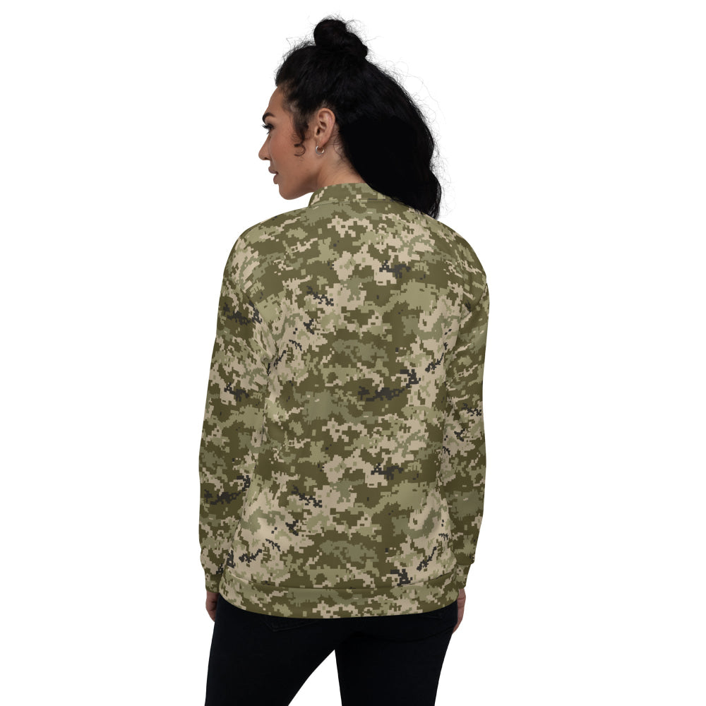 Ukrainian MM14 Arid Desert CAMO Unisex Bomber Jacket