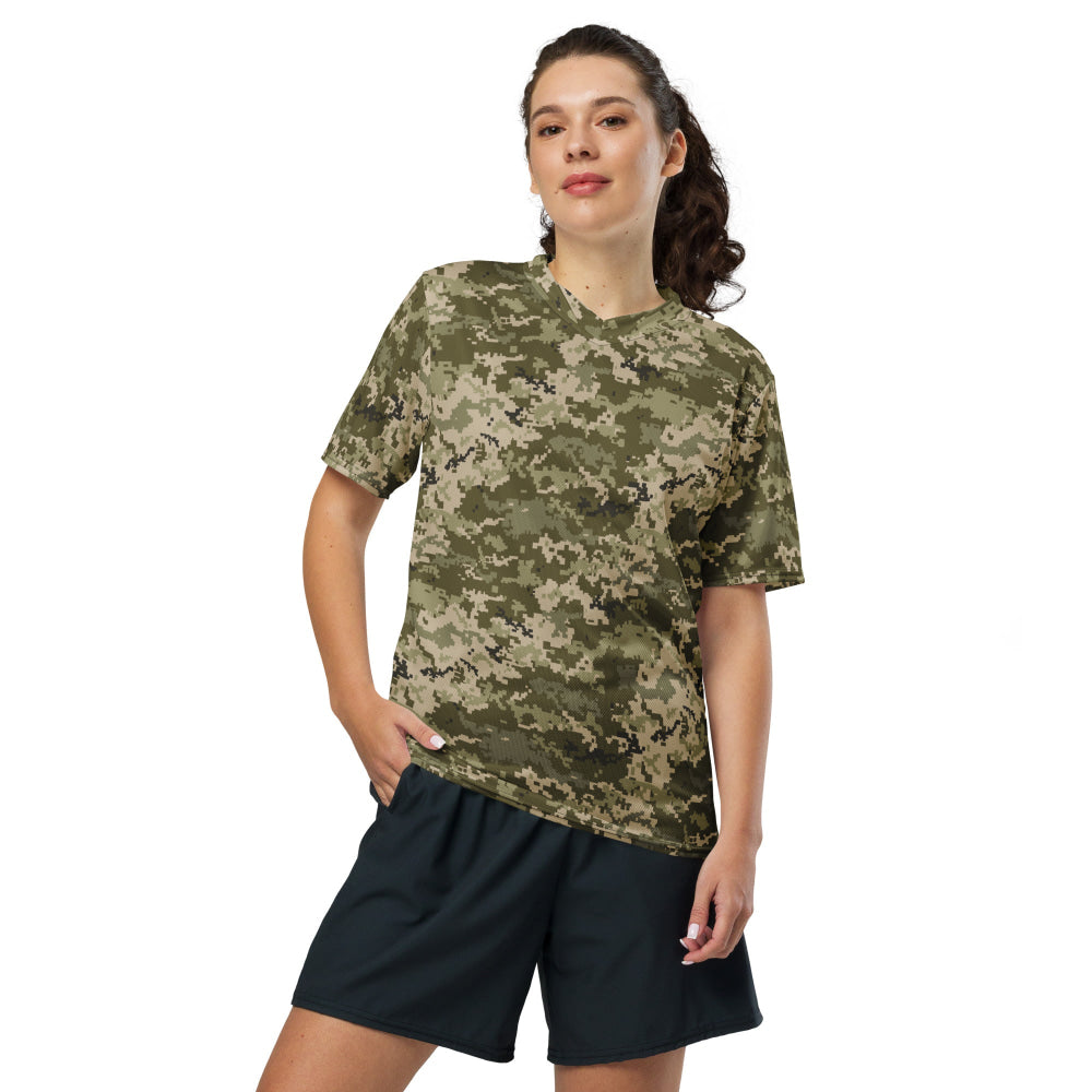 Ukrainian MM14 Arid Desert CAMO unisex sports jersey - Unisex Sports Jersey