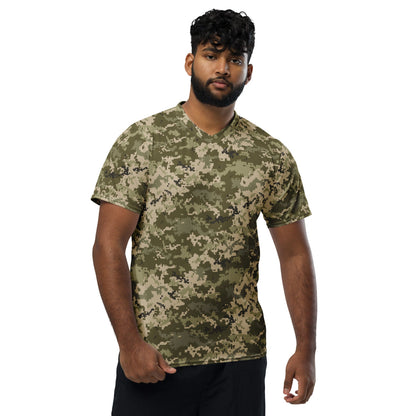 Ukrainian MM14 Arid Desert CAMO unisex sports jersey - Unisex Sports Jersey