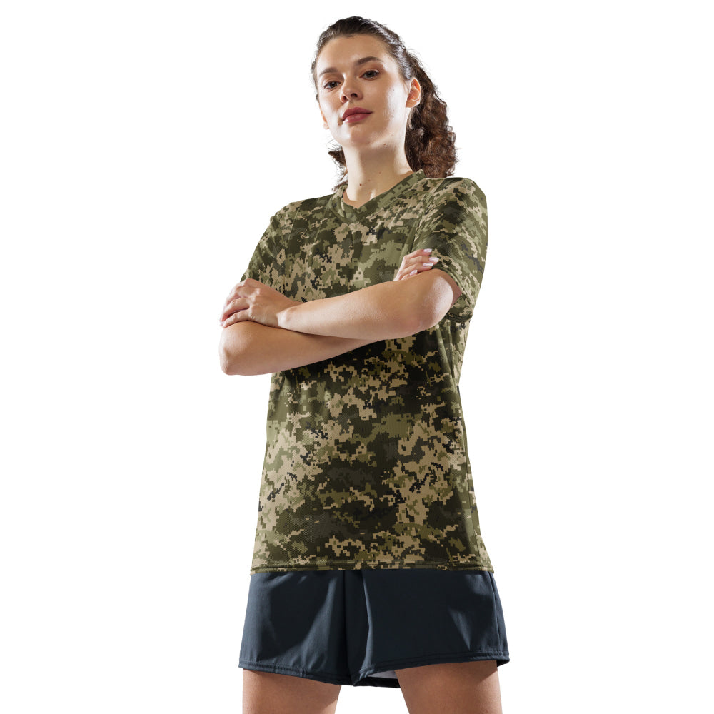 Ukrainian MM14 Arid Desert CAMO unisex sports jersey - Unisex Sports Jersey