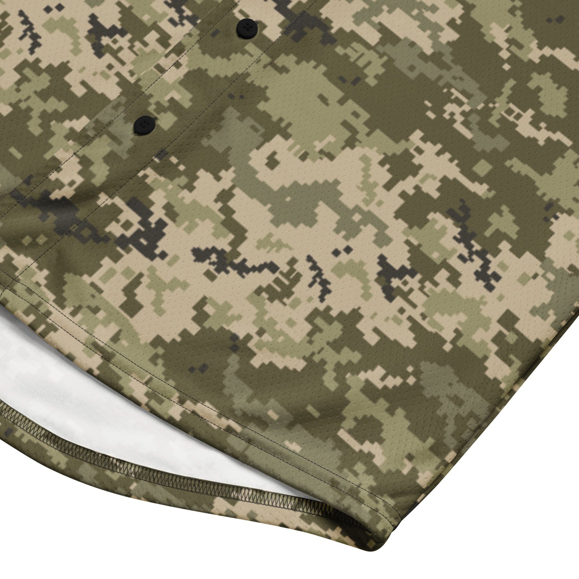 Ukrainian MM14 CAMO baseball jersey - Baseball Jerseys