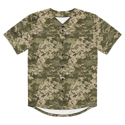 Ukrainian MM14 CAMO baseball jersey - Baseball Jerseys