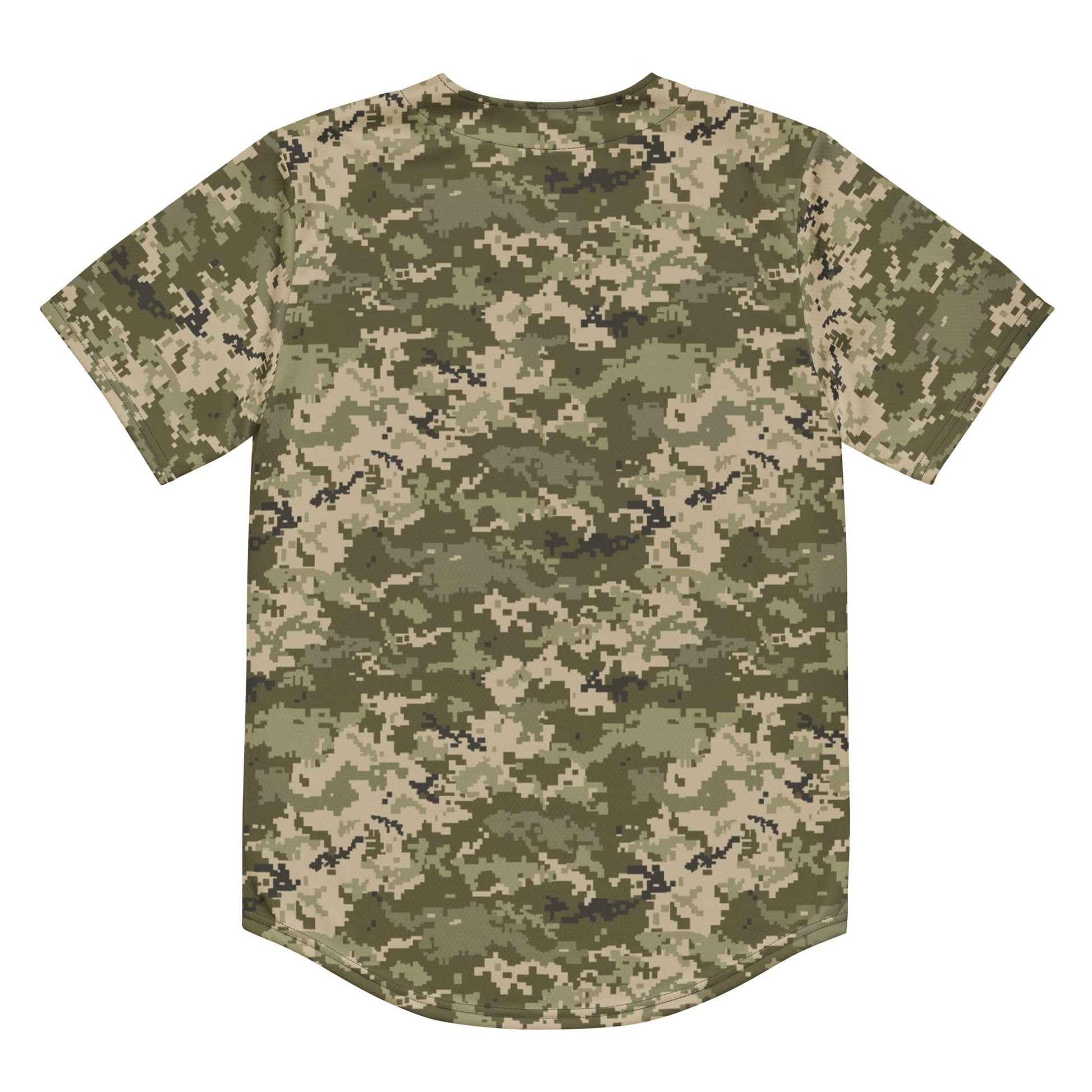Ukrainian MM14 CAMO baseball jersey - Baseball Jerseys