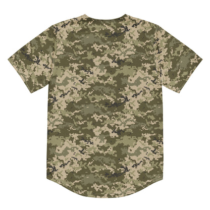 Ukrainian MM14 CAMO baseball jersey - Baseball Jerseys