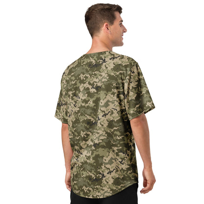 Ukrainian MM14 CAMO baseball jersey - Baseball Jerseys