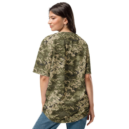 Ukrainian MM14 CAMO baseball jersey - Baseball Jerseys