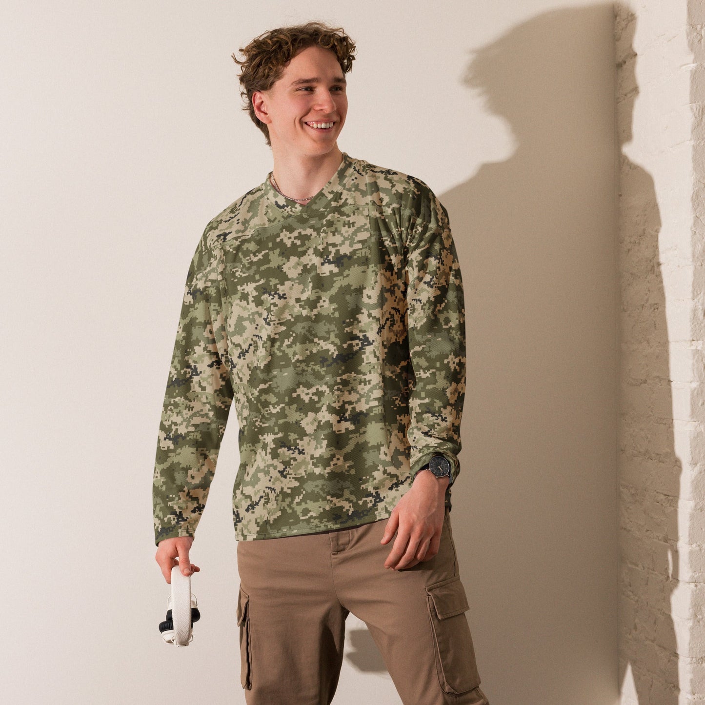 Ukrainian MM14 CAMO Unisex Hockey Fan Jersey