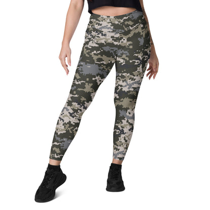 Ukrainian MM14 CAMO Leggings with pockets - Womens With Pockets