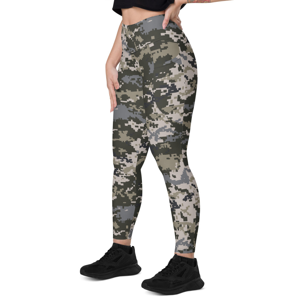 Ukrainian MM14 CAMO Leggings with pockets - Womens With Pockets