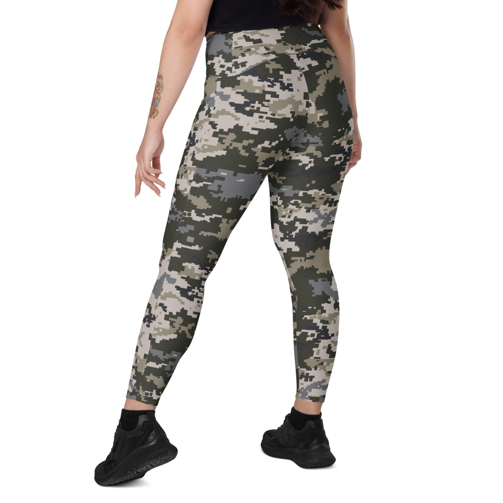 Ukrainian MM14 CAMO Leggings with pockets - Womens With Pockets