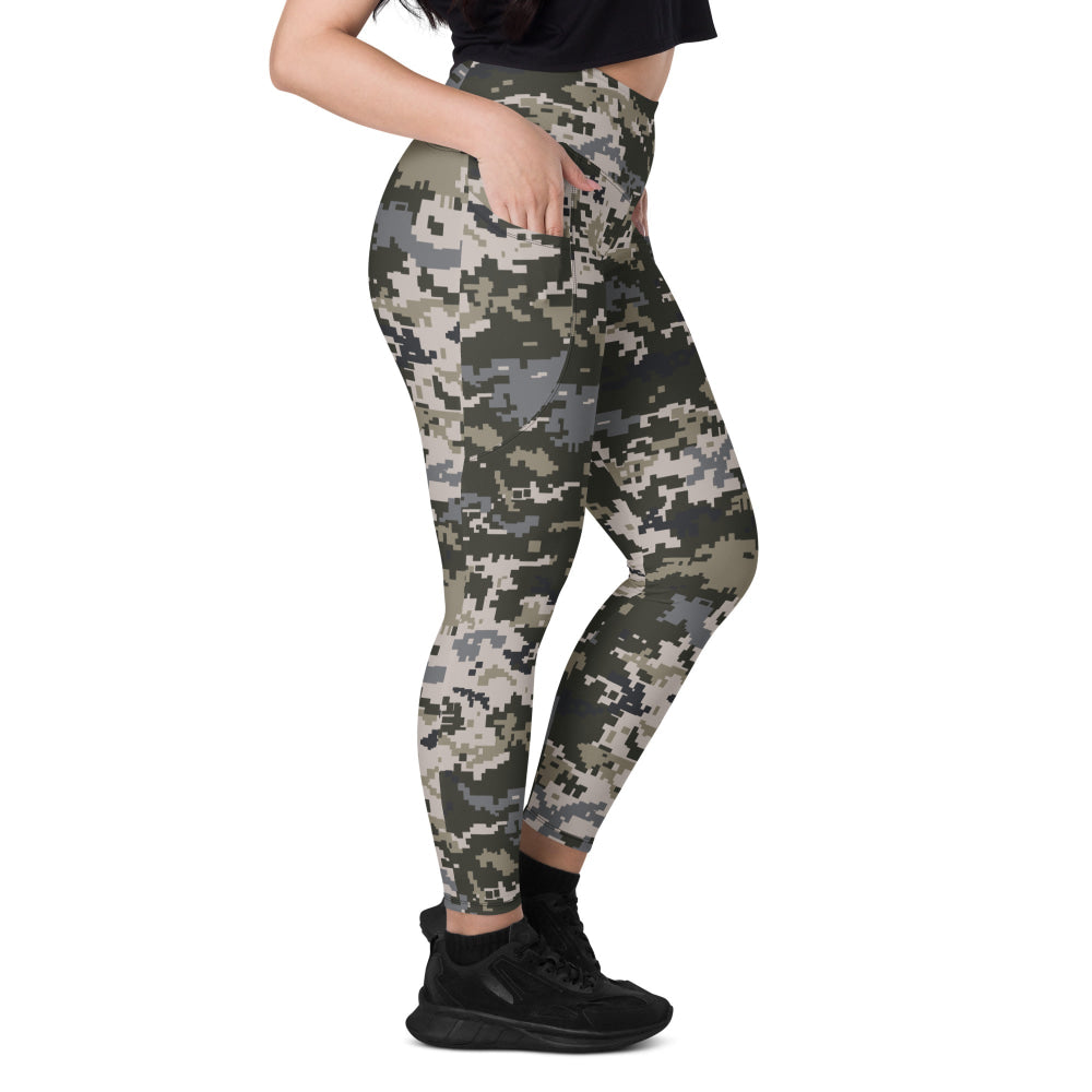 Ukrainian MM14 CAMO Leggings with pockets - Womens With Pockets