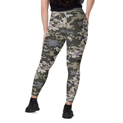 Ukrainian MM14 CAMO Leggings with pockets - Womens With Pockets