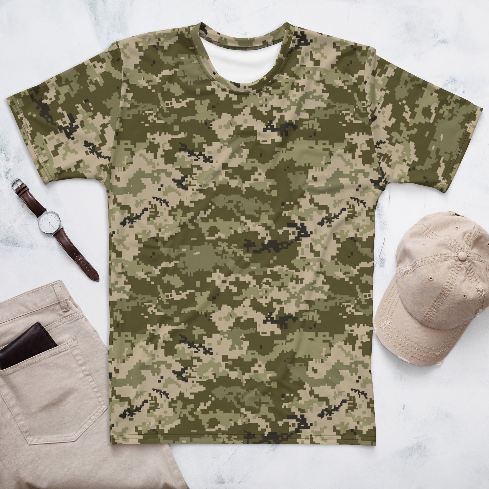 Ukrainian MM14 CAMO Mens T-shirt - XS - T-Shirts