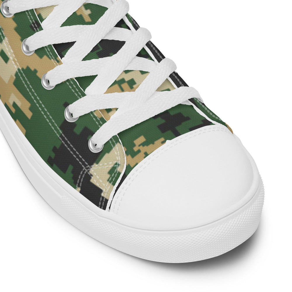 Ukrainian MM14 Multi-Terrain CAMO Men’s high top canvas shoes - Mens High Top Canvas Shoes