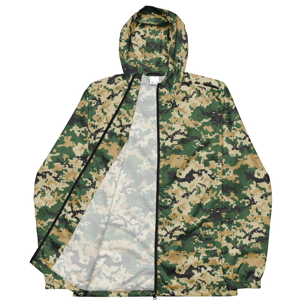 Ukrainian MM14 Multi-Terrain CAMO Men’s windbreaker - Mens Windbreaker