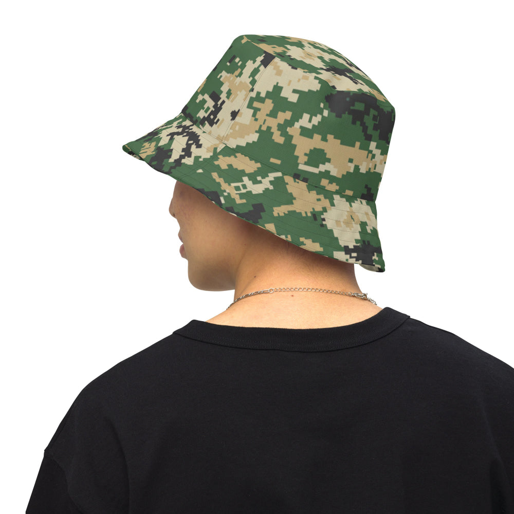 Ukrainian MM14 Multi-Terrain CAMO Reversible bucket hat - Bucket Hat