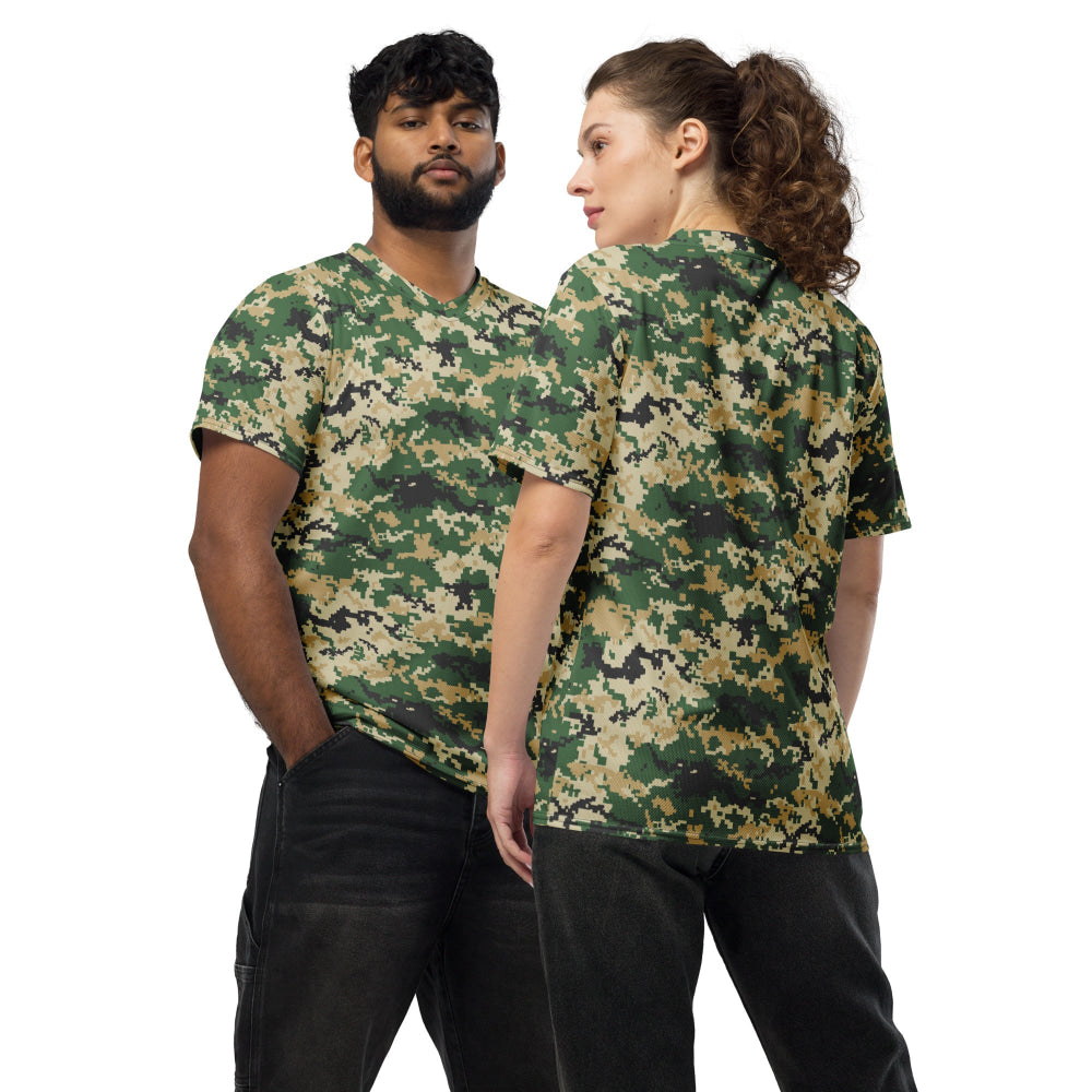 Ukrainian MM14 Multi-Terrain CAMO unisex sports jersey - 2XS - Unisex Sports Jersey