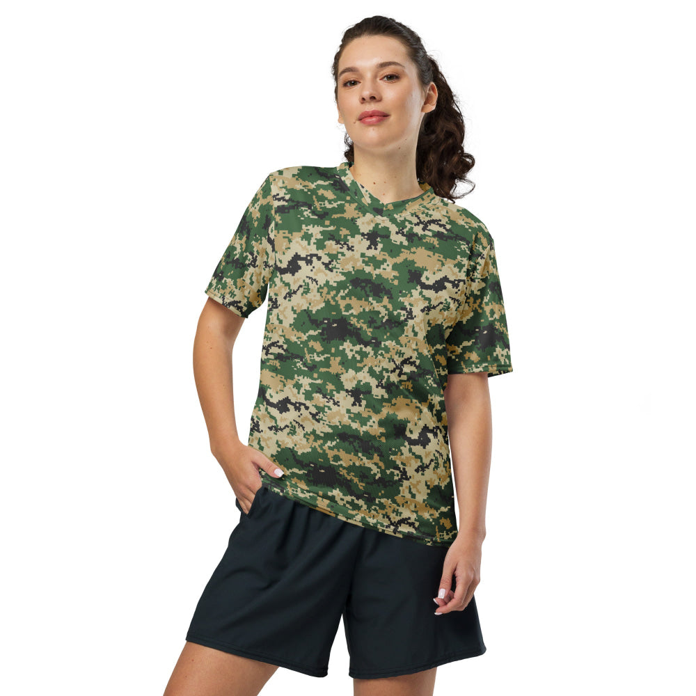 Ukrainian MM14 Multi-Terrain CAMO unisex sports jersey - Unisex Sports Jersey