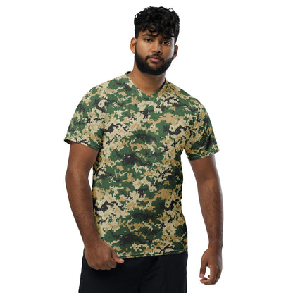 Ukrainian MM14 Multi-Terrain CAMO unisex sports jersey - Unisex Sports Jersey