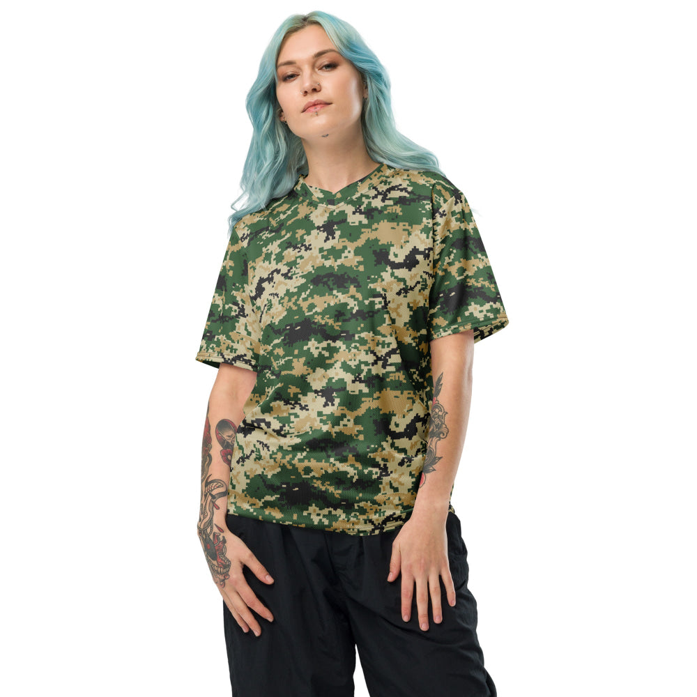 Ukrainian MM14 Multi-Terrain CAMO unisex sports jersey - Unisex Sports Jersey