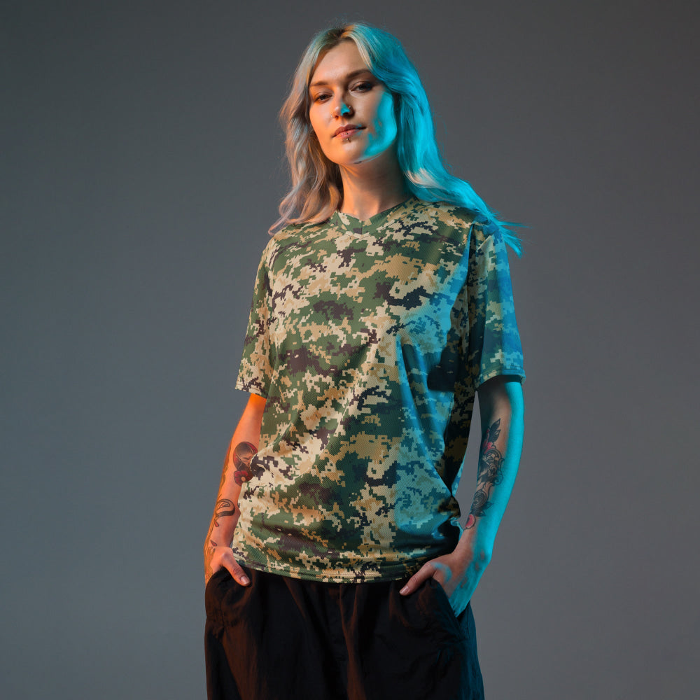 Ukrainian MM14 Multi-Terrain CAMO unisex sports jersey - Unisex Sports Jersey