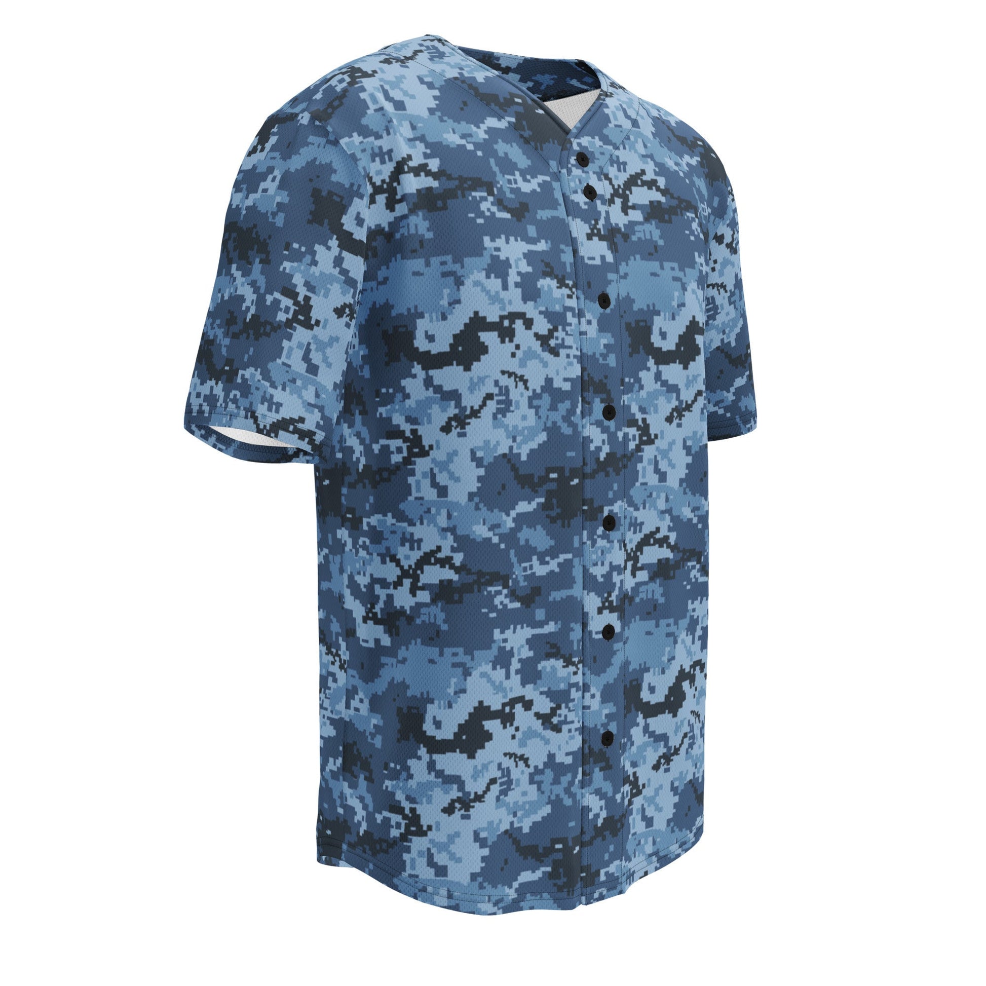 Ukrainian MM14 Navy CAMO baseball jersey - Baseball Jerseys