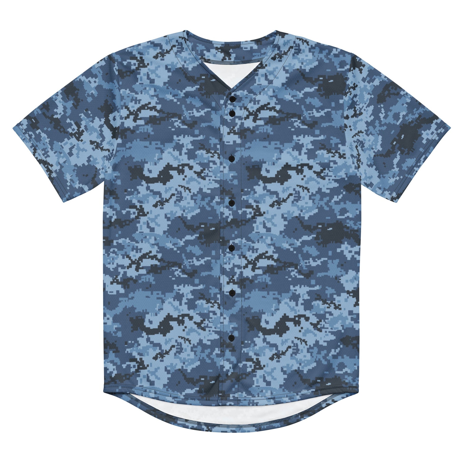 Ukrainian MM14 Navy CAMO baseball jersey - Baseball Jerseys
