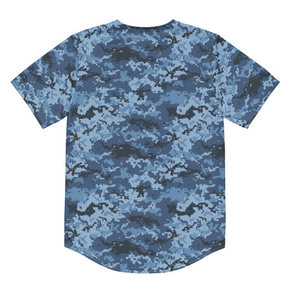 Ukrainian MM14 Navy CAMO baseball jersey - Baseball Jerseys