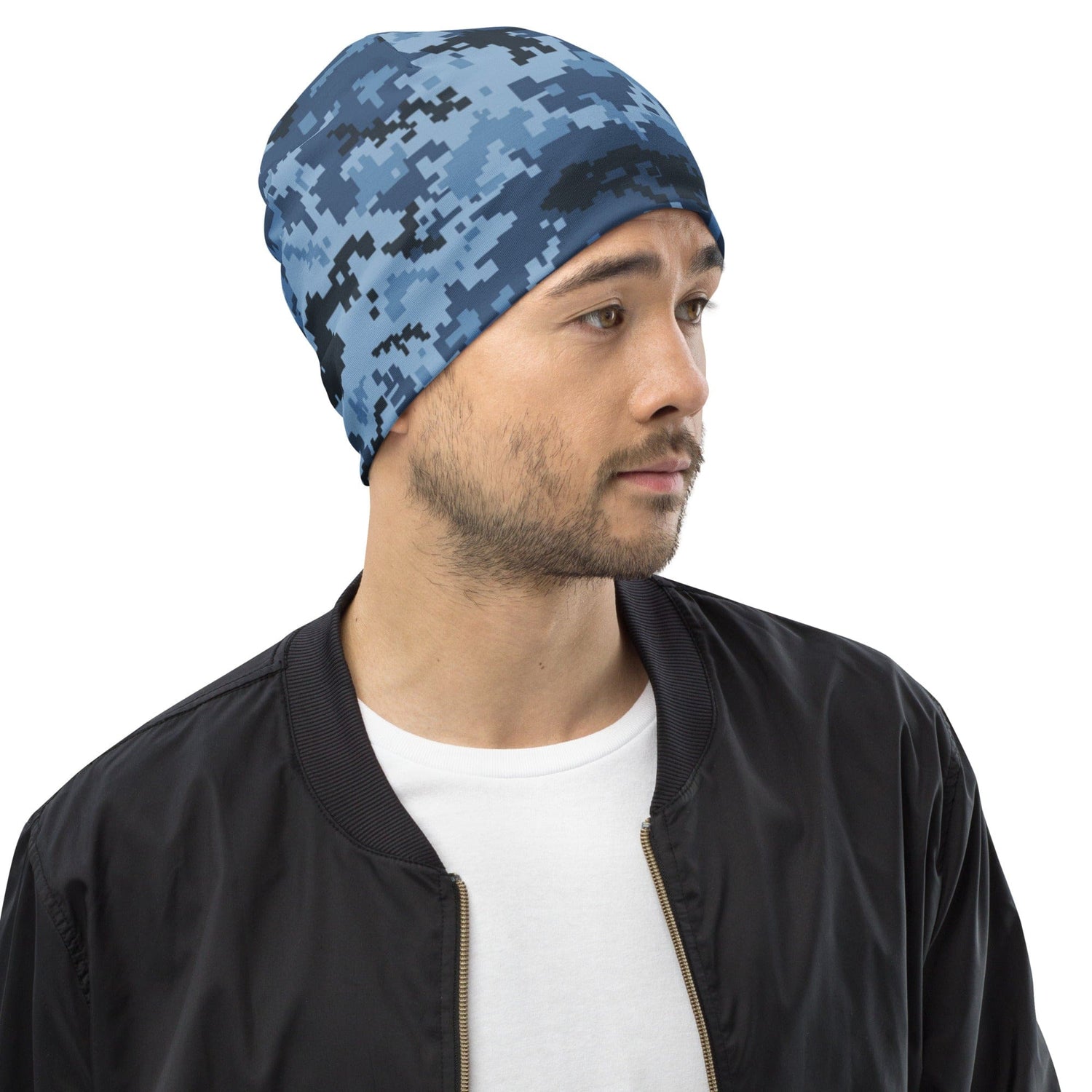 Ukrainian MM14 Navy CAMO Beanie - Beanies