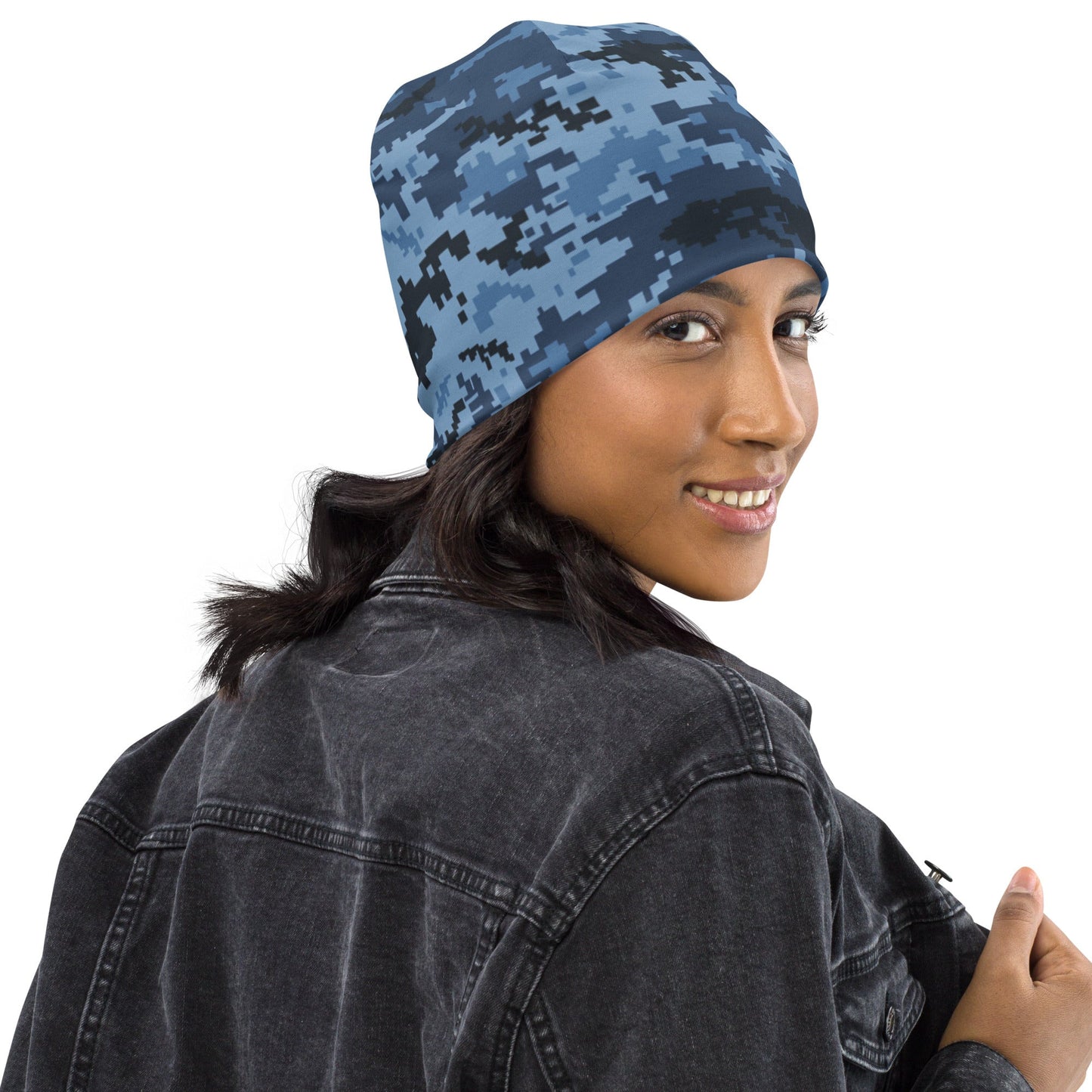 Ukrainian MM14 Navy CAMO Beanie