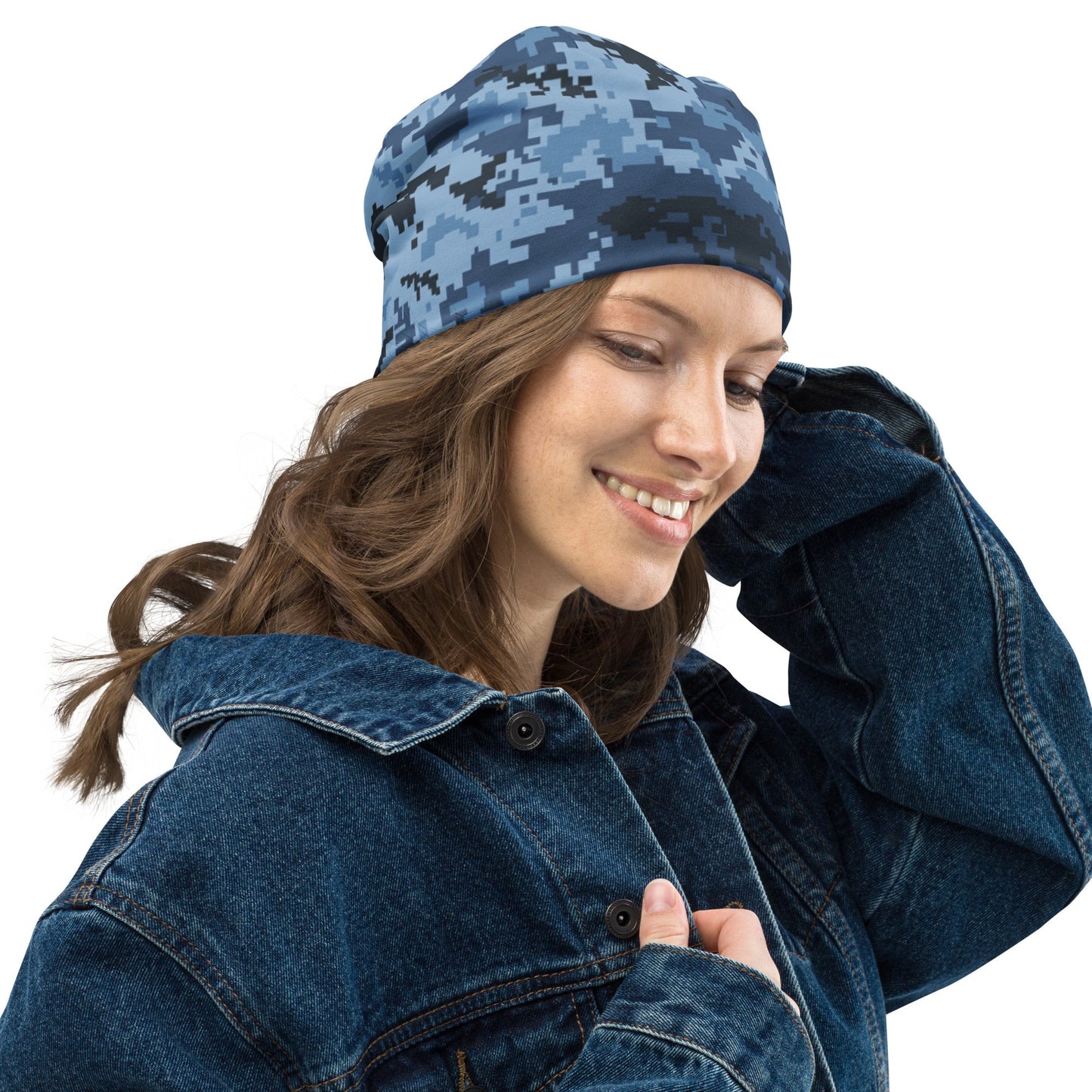Ukrainian MM14 Navy CAMO Beanie