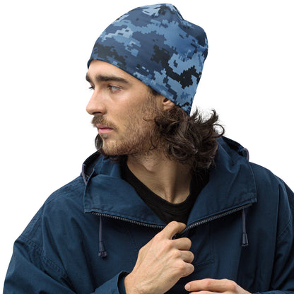 Ukrainian MM14 Navy CAMO Beanie - S - Beanies