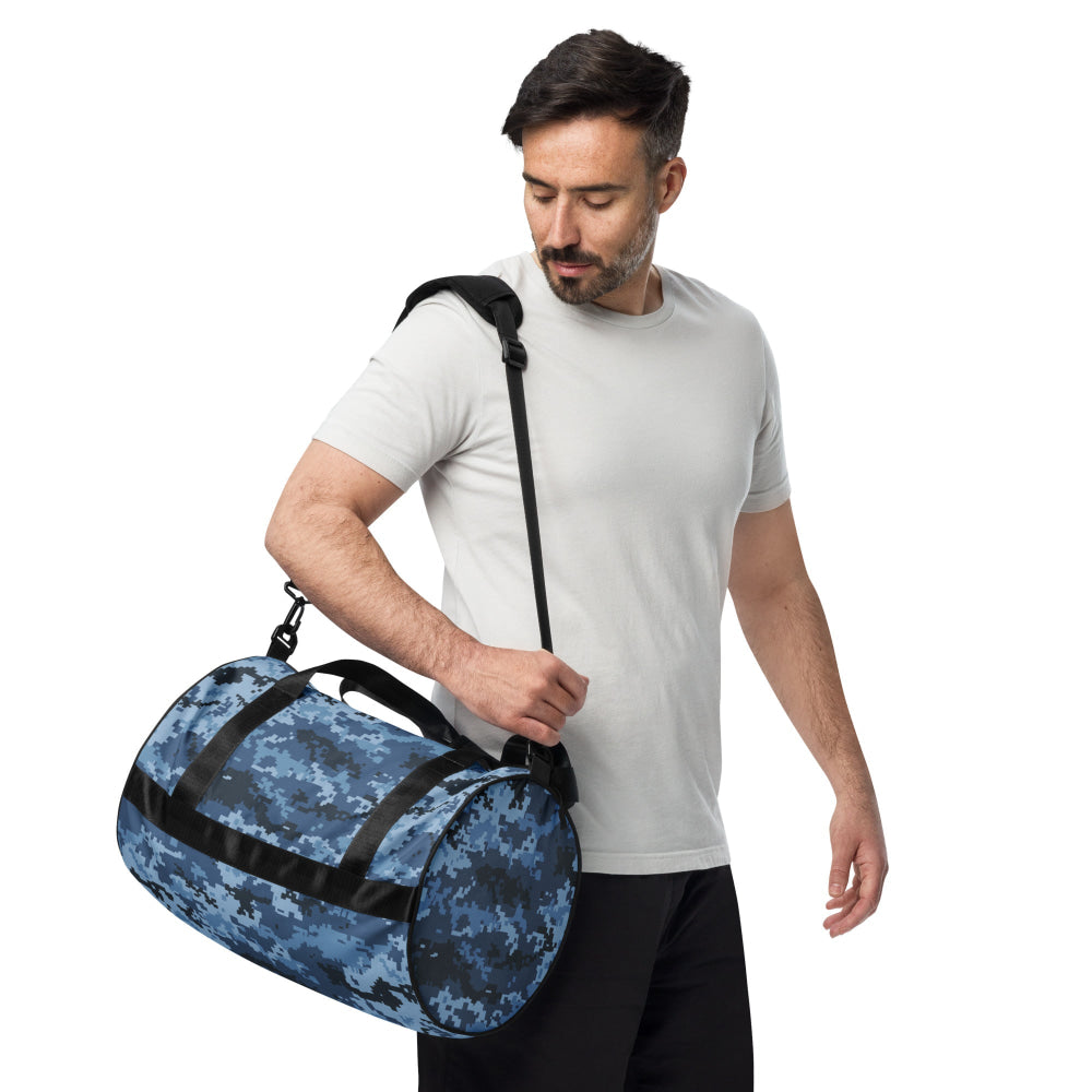 Ukrainian MM14 Navy CAMO gym bag - Gym Bag