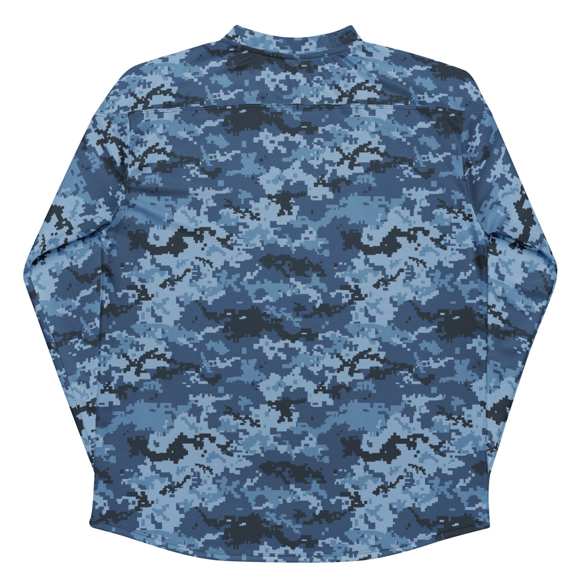Ukrainian MM14 Navy CAMO hockey fan jersey - Hockey Jerseys
