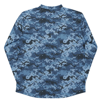 Ukrainian MM14 Navy CAMO hockey fan jersey - Hockey Jerseys