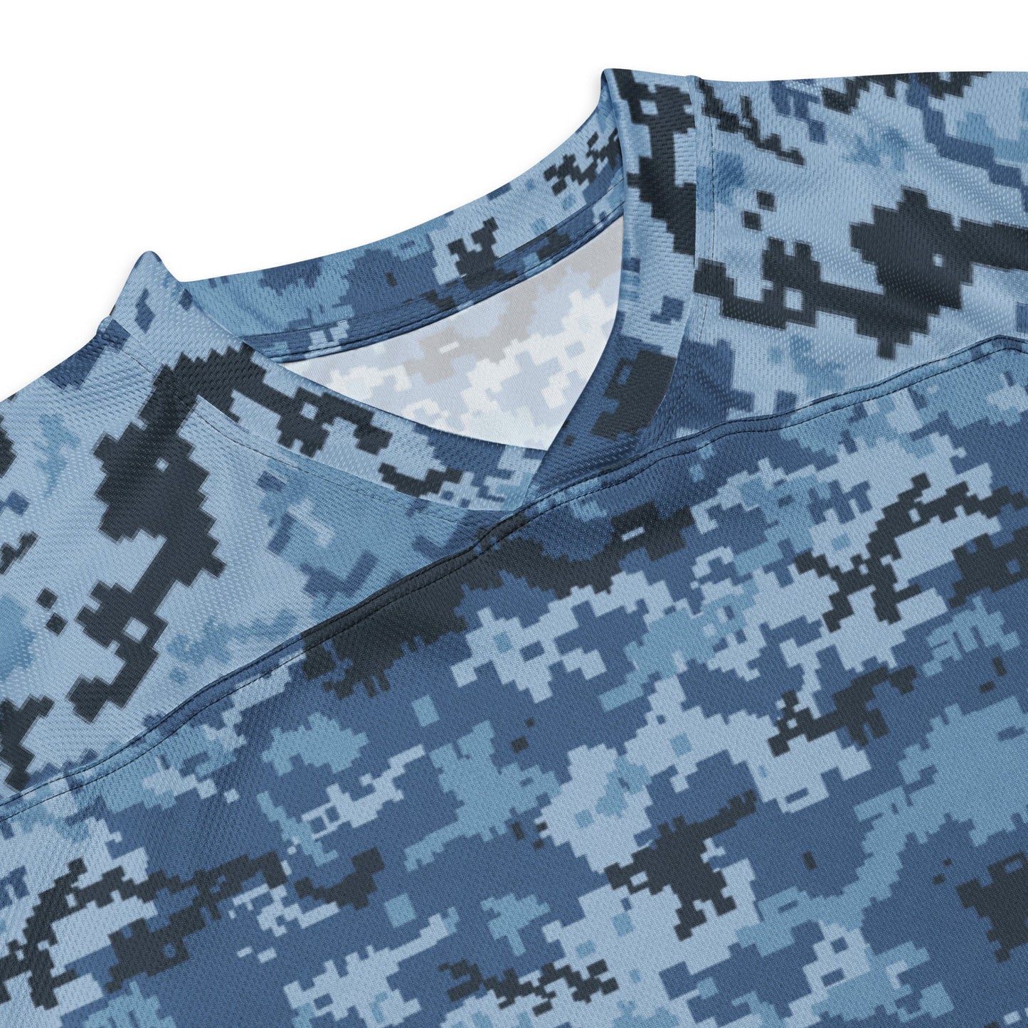 Ukrainian MM14 Navy CAMO hockey fan jersey - Hockey Jerseys